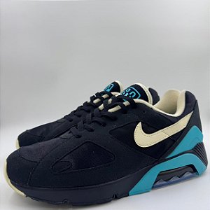 NIKE AIR 180 BLACK AND DUSTY CACTUS
