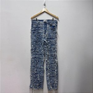 FASHION NOVA COURTSIDE DEUX STRETCH STRAIGHT LEG JEANS