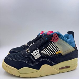 JORDAN 4 RETRO UNION OFF NOIR