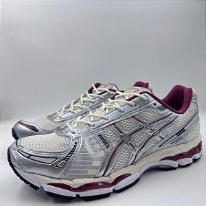 ASICS GEL-KAYANO 12.1 SILVER RED YELLOW