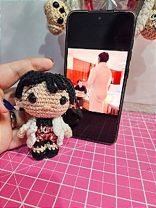 Baby Changbin roupão amigurumi