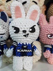 Leebit - Lee Know (Stray Kids) skzoo Karma edition amigurumi