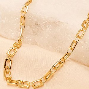 CHOKER ELOS RETANGULAR 
30+10CM