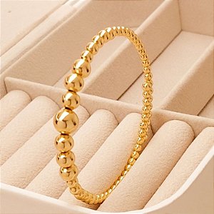 BRACELETE ARO BOLINHAS