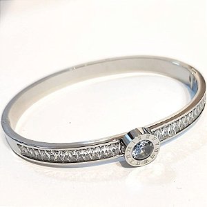 Pulseira - BRACELETE COM ZIRCONIA E CRISTAIS NAVETE
