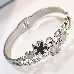 BRACELETE TREVO PEROLADO