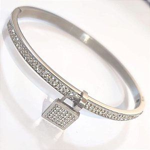 BRACELETE ZIRCONIA CADEADO