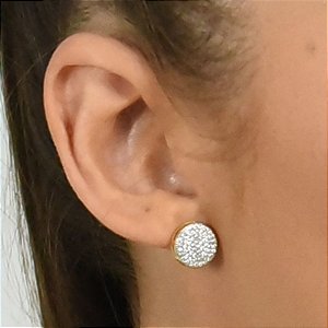 BRINCO LUXO COM CRAVEJAMENTO TOTAL EM ZIRCONIAS E