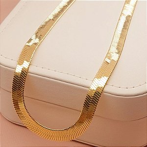 Choker - CHOKER FITA LARG 8mm 30+10 CM
