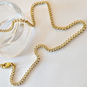 CHOKER NAVETE ZIRC CÚBICA
