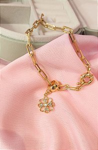 PULSEIRA CARTIER TIJOLINHO 17CM FECHO BOIA LUXO E