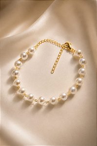 PULSEIRA MELINDROSA DE PEROLAS 8MM