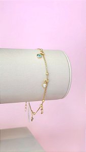 PULSEIRA MISTA MELINDROSA E ZIRCONIAS COLORIDAS CO