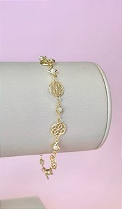 Pulseira - PULSEIRA MANDALAS E PEROLAS