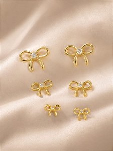 BRINCO TRIO LACINHO C ZIRCONIA CENTRAL