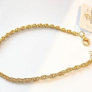 PULSEIRA FIO BAIANO  21CM DE COMPR.FECHO LAGOSTA
