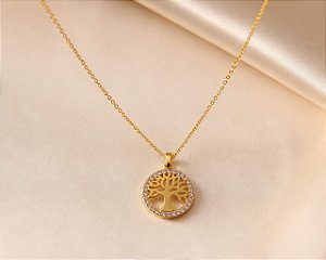 CONJ 2 PÇ GARG VENEZ 45 E PING MEDALHA ARVORE DA V