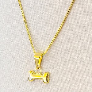 GARG VENEZ COM PINGENTE OSSO