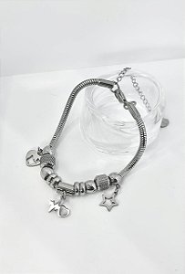 PULSEIRA BERLOQUERA C/CORAÇÕES E ESTRELINHA