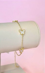 PULSEIRA ELOS E BORBOLETAS PEROLISADAS