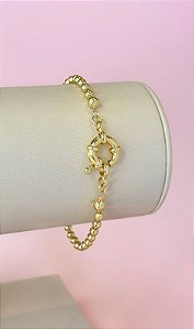 PULSEIRA ESFERINHAS E FECHO BOIA ESPECIAL