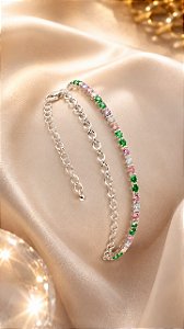 PULS DUPLA RIVIERA 3X3 ZIRC COLOR E ELO CIRCULOS