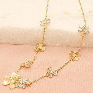 CL 3 FLORES CHAPA C/PL E FLOR CRAV ZIRC E RÓDIO 40