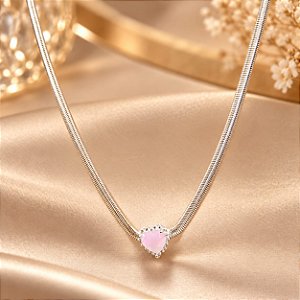 GARG FITA ITALIANA COM PING CORAÇÃO ROSA