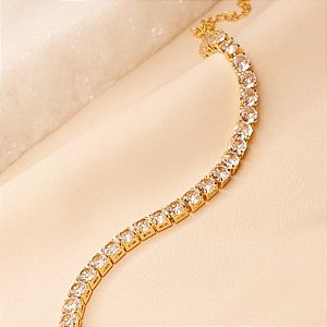 PULSEIRA RIVIERA CRISTAL 15+5CM