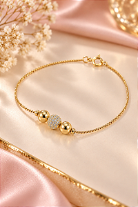 PULSEIRA VENEWZIANA COM DETALHES EM ESFERAS UMA CR