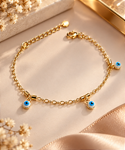 PULSEIRA ESTILO MELINDROSA OLHO GREGO