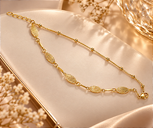 PULSEIRA FOLHAS E BOLINHAS