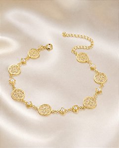Pulseira - PULSEIRA MANDALAS E PEROLAS