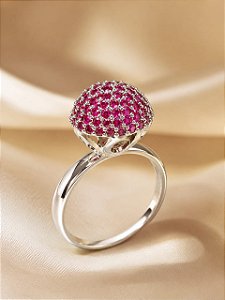 ANEL CHUVEIRO ABSOLUTE CRAVEJ ZIRC PINK