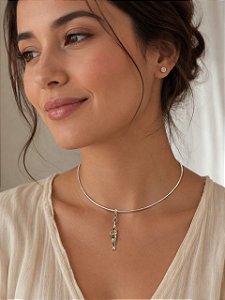 CHOKER ARO MALEÁVEL COM FECHO