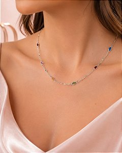 GARG ZIRCONIAS OVAIS MULTI COLOR