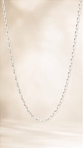 CORRENTE CARTIER PRATA 60CM