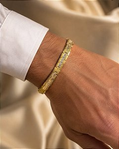 PULSEIRA MASCULINA CHAPINHA ESTILO PULSEIRA DE REL