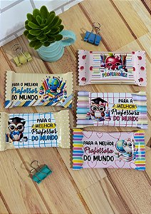 Chocolate Kit Kat personalizado Professores