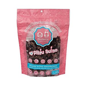 Piteu Suino - Pulmão Suíno Desidratado 60G
