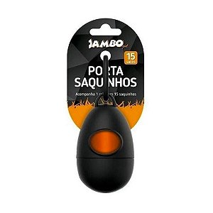 Porta Sacola De Plastico Com 1 Rolo Friend Preto