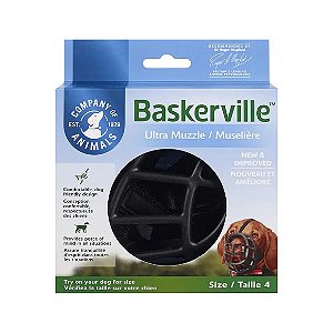 Focinheira Baskerville Preta G