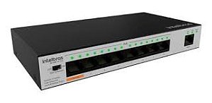 Switch 9P (8 POE) - Marca INTELBRAS - Modelo SF 900 Hi-PoE