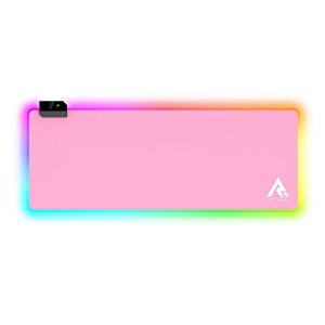 Mouse Pad Gamer Ryvel Pink RGB 800x300mm