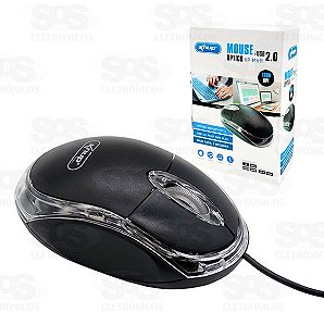 MOUSE UBS COM FIO 1000 DPI