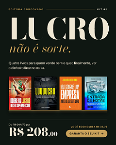 KIT 2 - LUCRO NÃO É SORTE - FRETE GRÁTIS