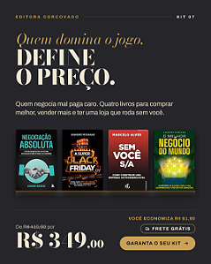 KIT 7 - QUEM DOMINA O JOGO, DEFINE O PREÇO - FRETE GRÁTIS