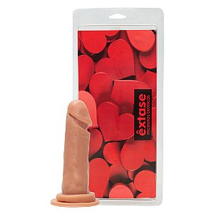 Pênis em Silicone Maciço com Ventosa MV03- 15 x 4cm