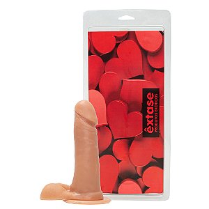 Pênis em Silicone Maciço com Ventosa MV16 - 17 x 3,5cm