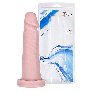 Capa Peniana Realística Expansora em Cyber Skin CC05 - 16,5 x 3,5cm